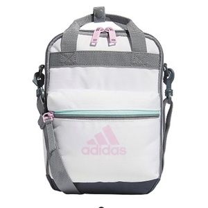 NWT Adidas Squad lunch bag Color: White Orchid Fusion